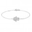 Bracelet main de Fatma (Or Blanc 9k)