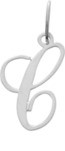 Pendentif Initiale