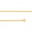  Chaine forçat rond Or 18 carats