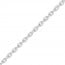 chaine forçat or blanc 18 carats