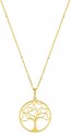 Collier Arbre de Vie en Coeurs (Or Jaune 9K)