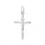 Pendentif Croix Christ (argent)