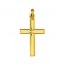 Croix étoilée lapidée (Or Jaune)