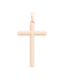 Croix Jonc Or Rose