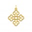 Croix Carrée trilobée