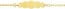 Gourmette nuage (Or jaune)