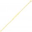 Gourmette bébé maille marine en or jaune 9 carats