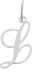 Pendentif Initiale