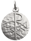 Médaille Symbole Pax avec Poisson (argent)