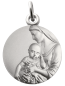 Médaille Vierge à l'enfant serein