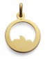  Médaille Ange endormi ajouré Martineau verso
