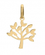 Médaille arbre de vie découpé (Or jaune 9K)
