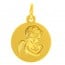 Médaille Ange en prière (Or Jaune 9K)