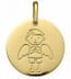 Médaille Ange Gardien Garçon (Or Jaune 9K)