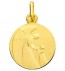 Médaille Ange Gardien et l'enfant (Or Jaune)
