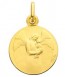 Médaille Ange Gardien et le bébé (Or Jaune)