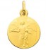 Médaille Ange Gardien et le petit garçon (Or Jaune)