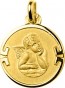 Médaille Ange motifs Grecs (Or Jaune)