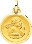 Médaille Ange Raphael en cachet (Or Jaune)