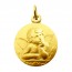 Médaille Ange Pensif Raphael Martineau (Vermeil)