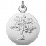 Médaille arbre de vie en argent massif