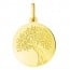 Médaille arbre de vie (Or Jaune)