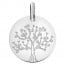 Médaille arbre de vie en fleurs