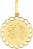 Médaille Arbre de Vie entourage ajouré