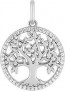 Médaille Arbre de Vie entourage oxydes