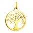Médaille Arbre de Vie ajourée (Or jaune)