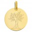 Médaille arbre de vie en or jaune