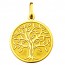 Médaille arbre de vie (Or Jaune)
