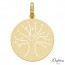 Médaille arbre de vie (Or jaune) 