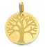Médaille Arbre de Vie polie et mate