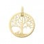 Médaille Arbre de Vie à l'Oiseau (Or jaune 9K)