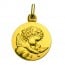 Médaille Ange à la Colombe (Or Jaune)