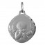 Médaille Augis Ange au carquois (Or Blanc)