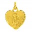Médaille Ange coeur (Or Jaune)