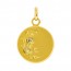 Médaille à la rose (Or Jaune)