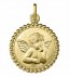 Médaille Ange Raphaël Perlée (Or Jaune)