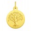 Médaille arbre de vie (Or Jaune)
