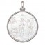 Médaille Le Baptême du Christ (Argent & Nacre)