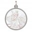 Médaille Saint Christophe (Argent& Nacre)