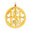 Médaille Symbole Mono  - medaillle bapteme Becker