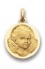 Médaille Ange Espiègle  - medaillle bapteme Becker