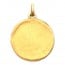 Médaille Martelée  - medaillle bapteme Becker