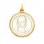 Médaille Santa Madona en nacre - medaillle bapteme Becker