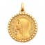 Médaille Vierge à l'Eglantier  - medaillle bapteme Becker