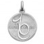 Médaille stylisée Zodiaque Capricorne BECKER ( argent)
