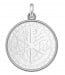 Médaille Chrisme (argent & Nacre)